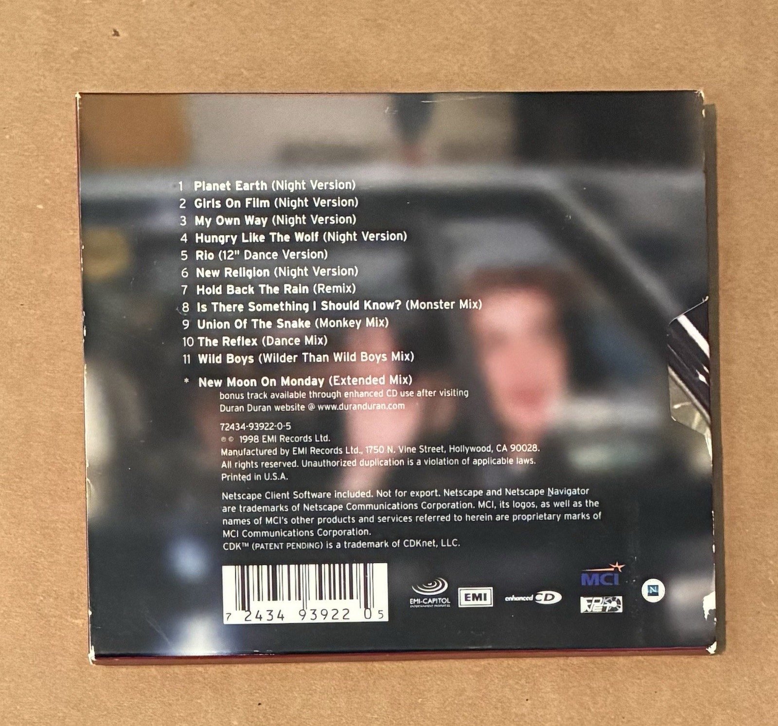 Essential by Duran Duran (CD, 1998) Night Versions EMI USA – V.G.