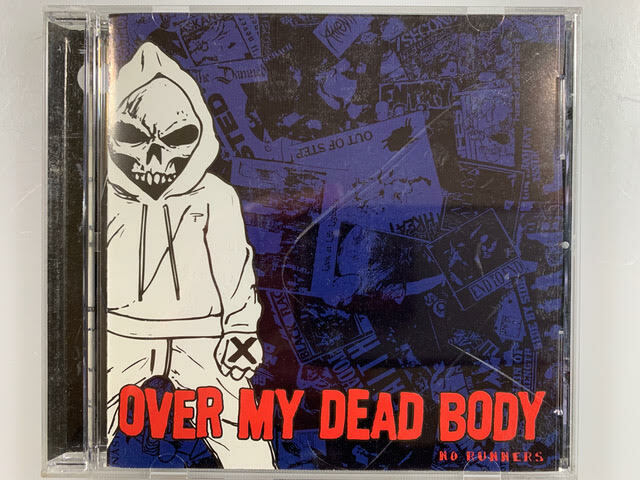 OVER MY DEAD BODY : No Runners CD 1st Edition Promo 2001 INDECISION RECORDS