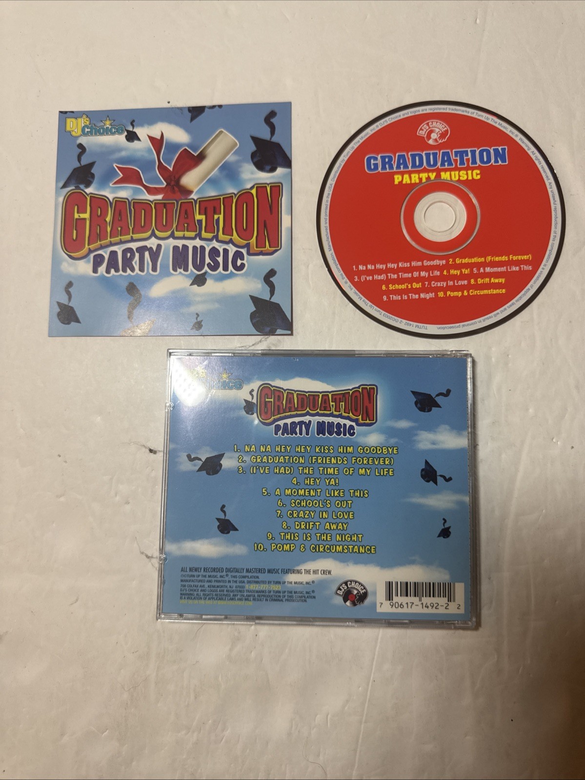 DJ’S GRADUATION PARTY MUSIC-CD